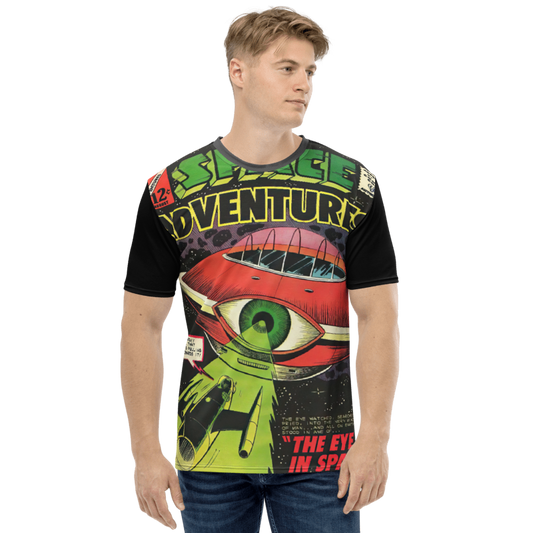 #1071 T-shirt Space Adventures UFO