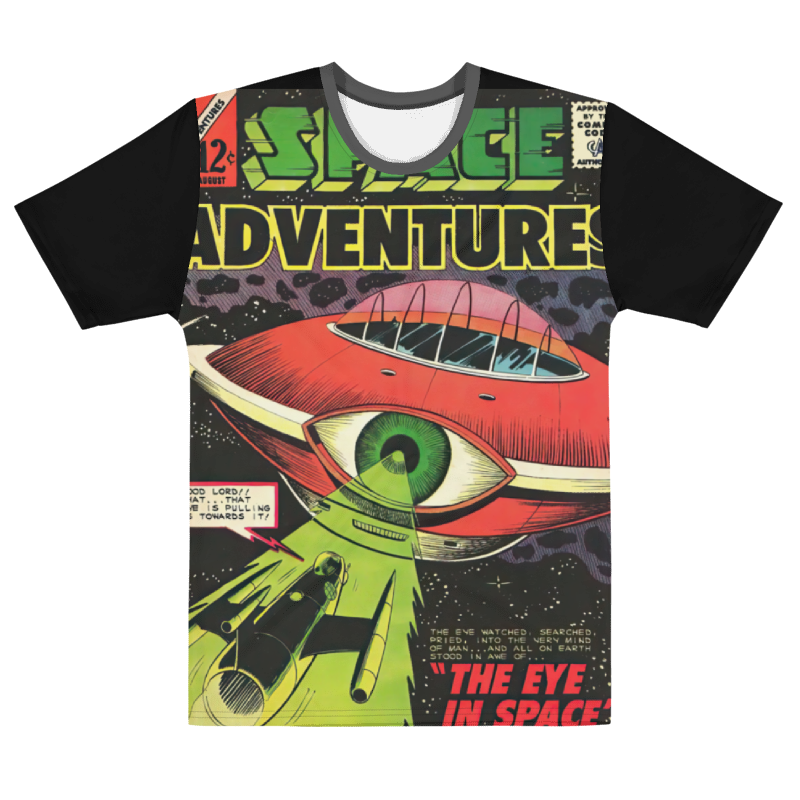 #1071 T-shirt Space Adventures UFO