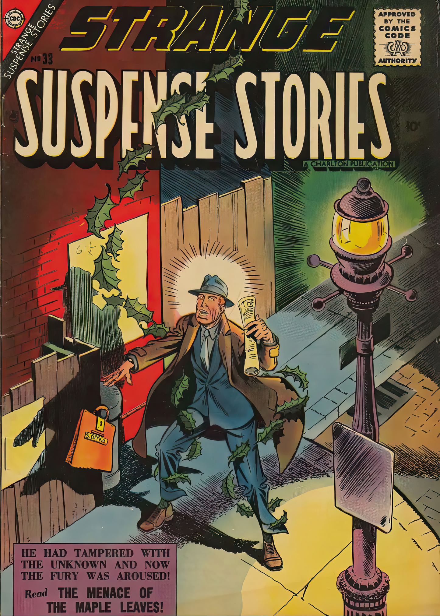 #1004 Strange Suspense Stories #33