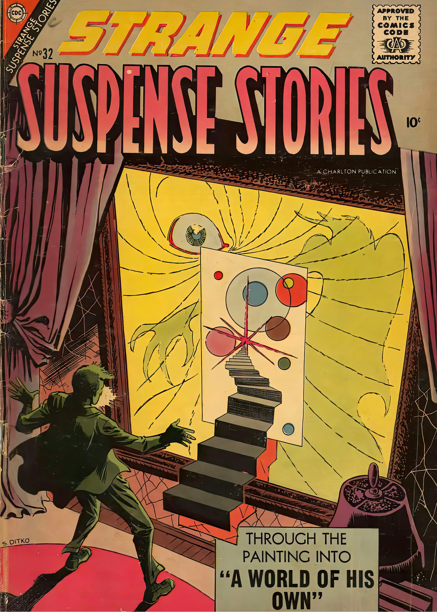 #1005 Strange Suspense Stories #32
