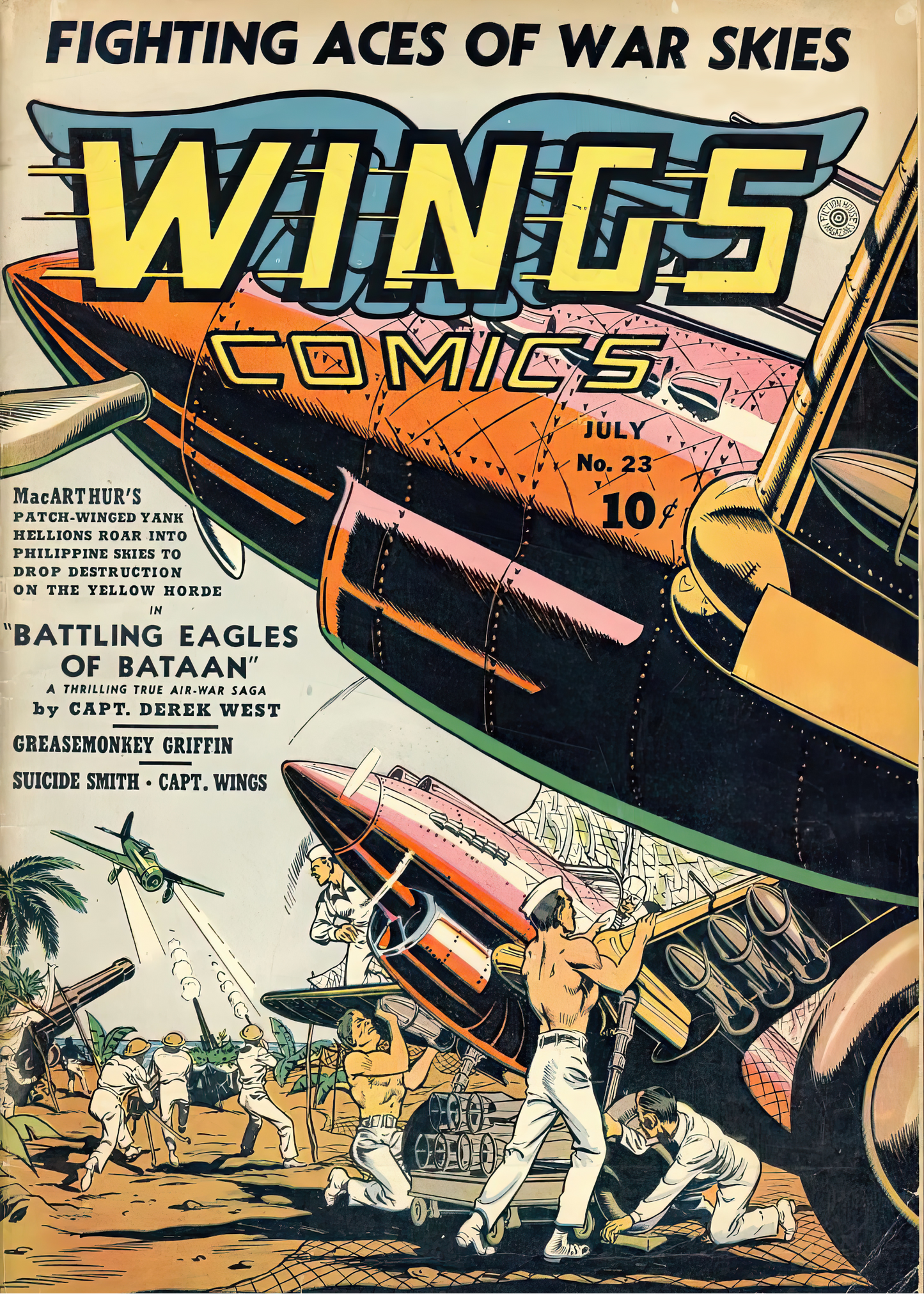 #1019 Wings Comics #23