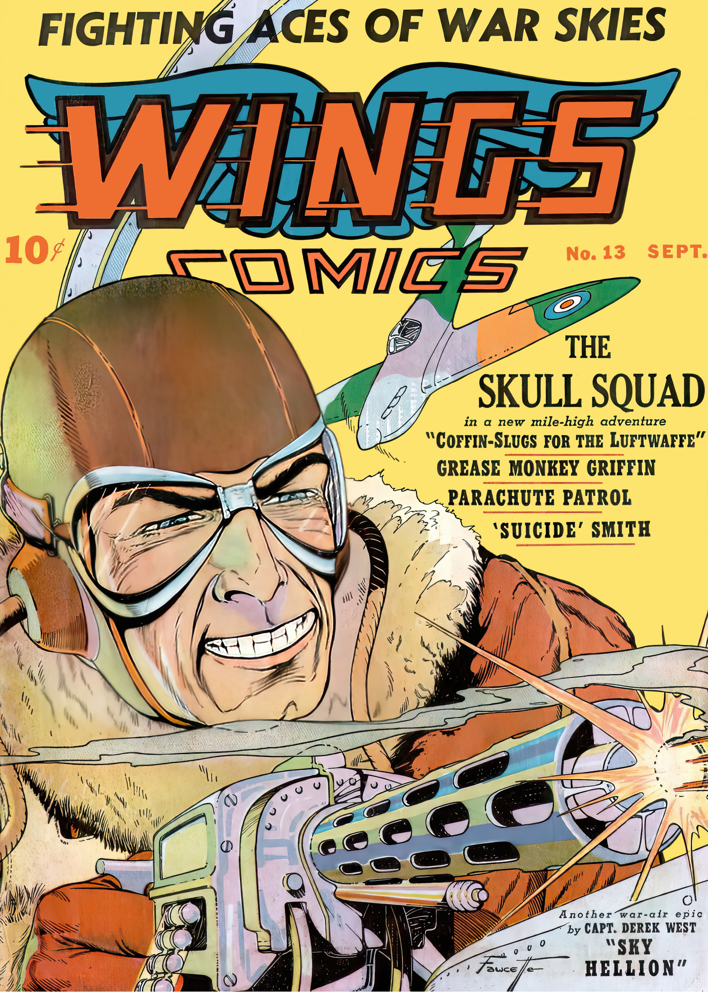 #1046 Wings Comics #13