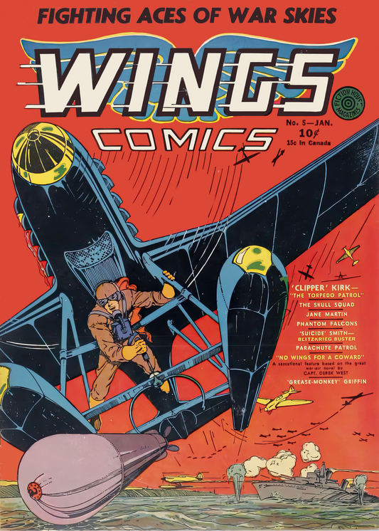 #952 Wings Comics
